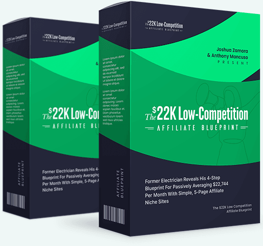 22K Low Competition Affiliate BluePrint - Box