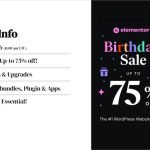 Elementor Pro - 8th Birthday Sale