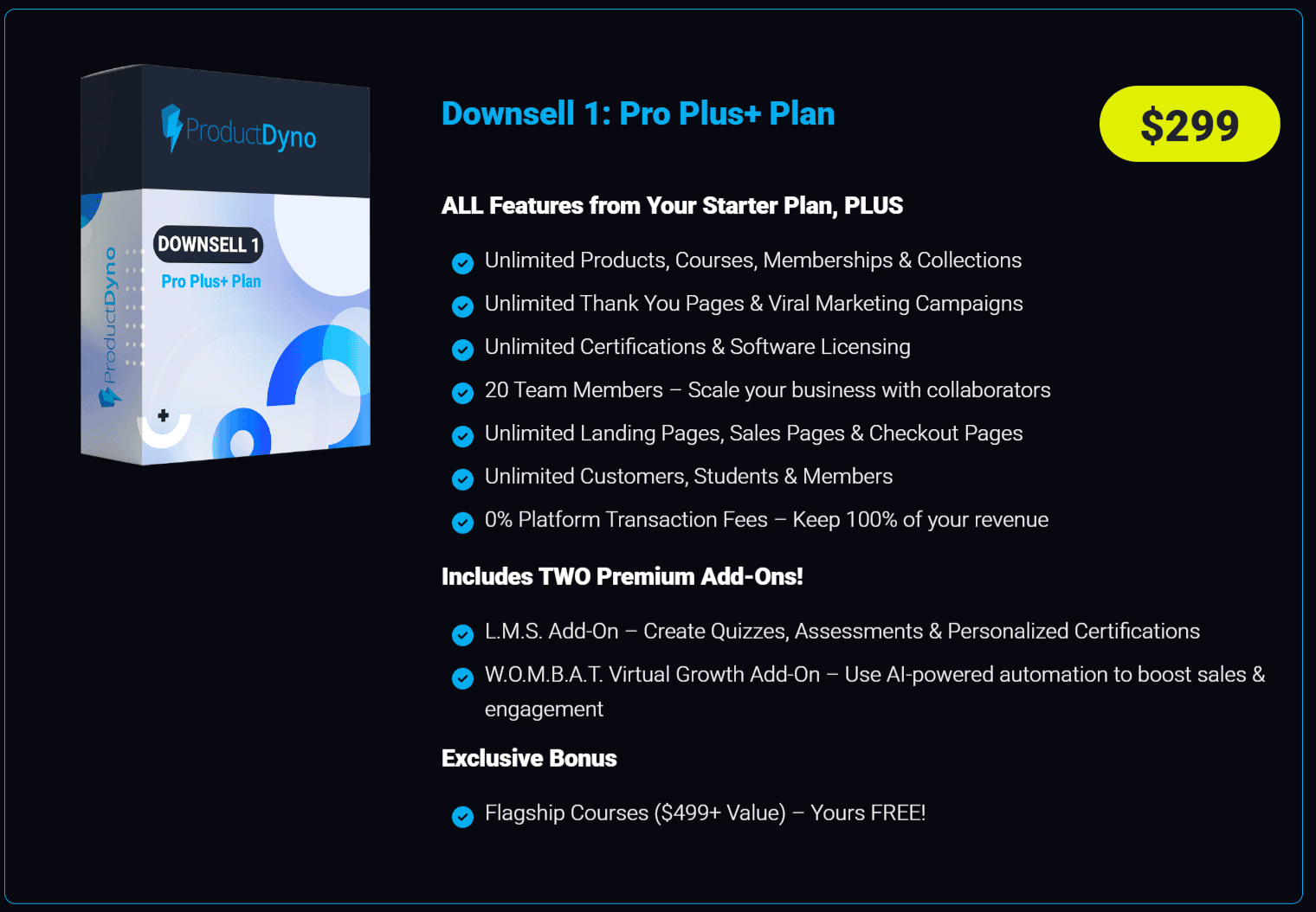 ProductDyno - Pro Plus Upgrade
