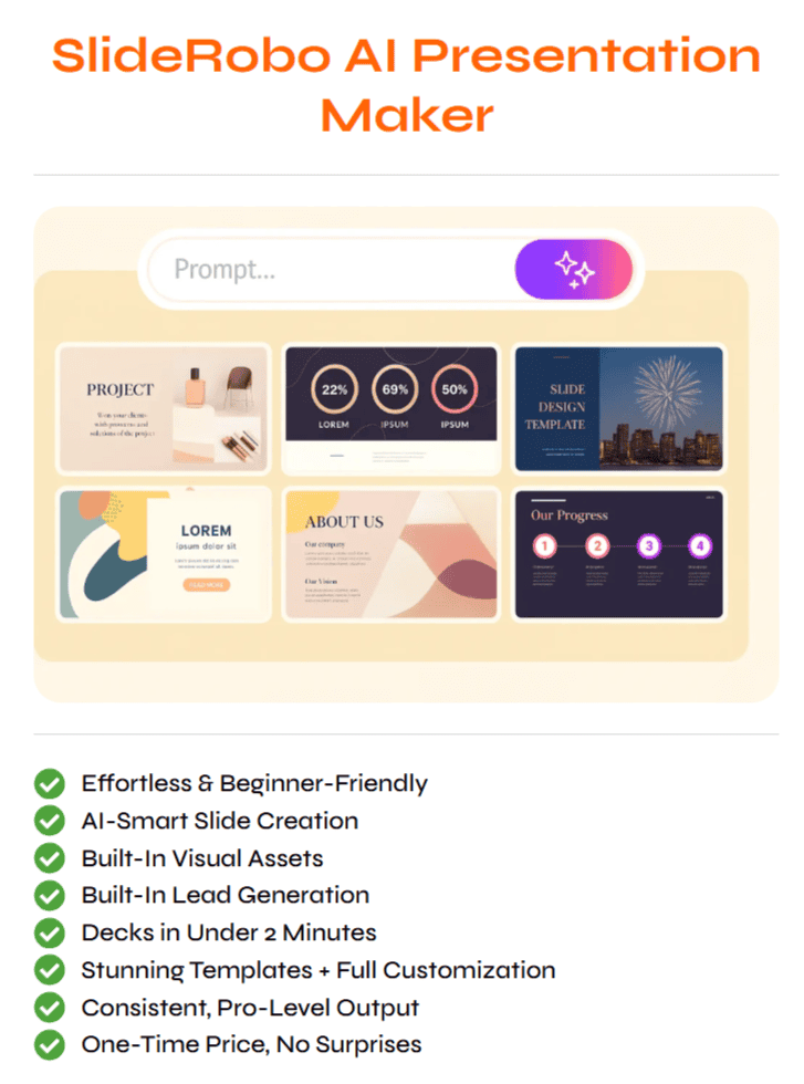SlideRobo – Features SlideRobo - Features