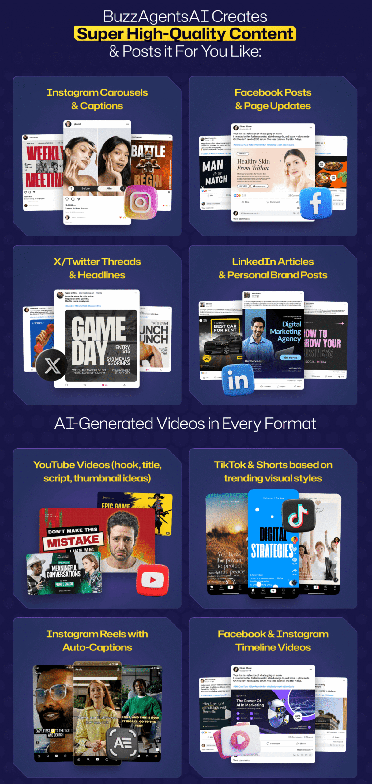 BuzzAgents AI – 12 In 1 Content Generator + Scheduler + Auto Posting-min BuzzAgents AI - 12 In 1 Content Generator + Scheduler + Auto Posting-min