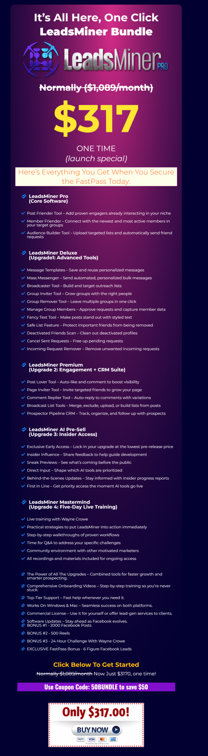 LeadsMiner Pro - Bundle