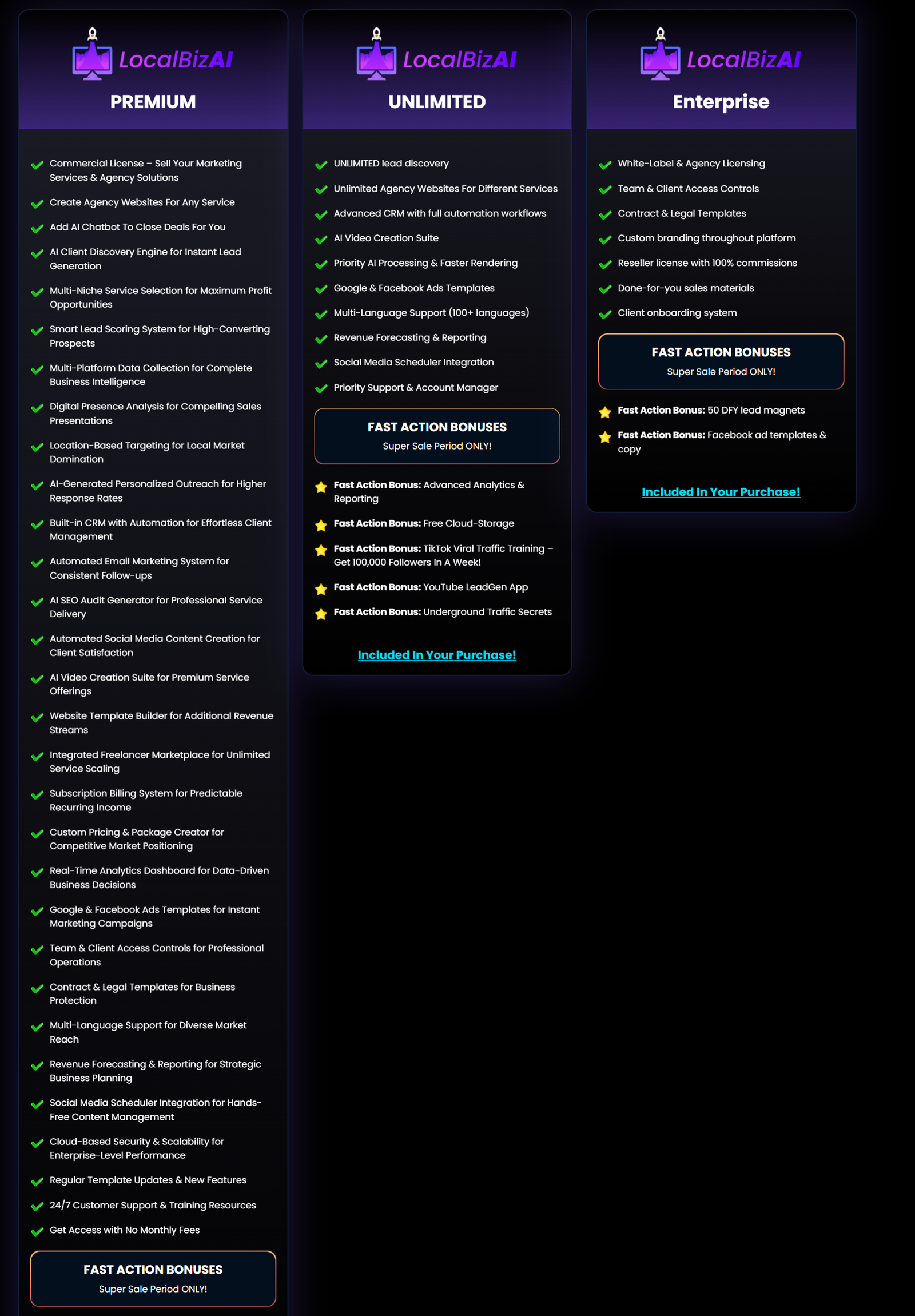 LocalBizAI - Bundle Package 1