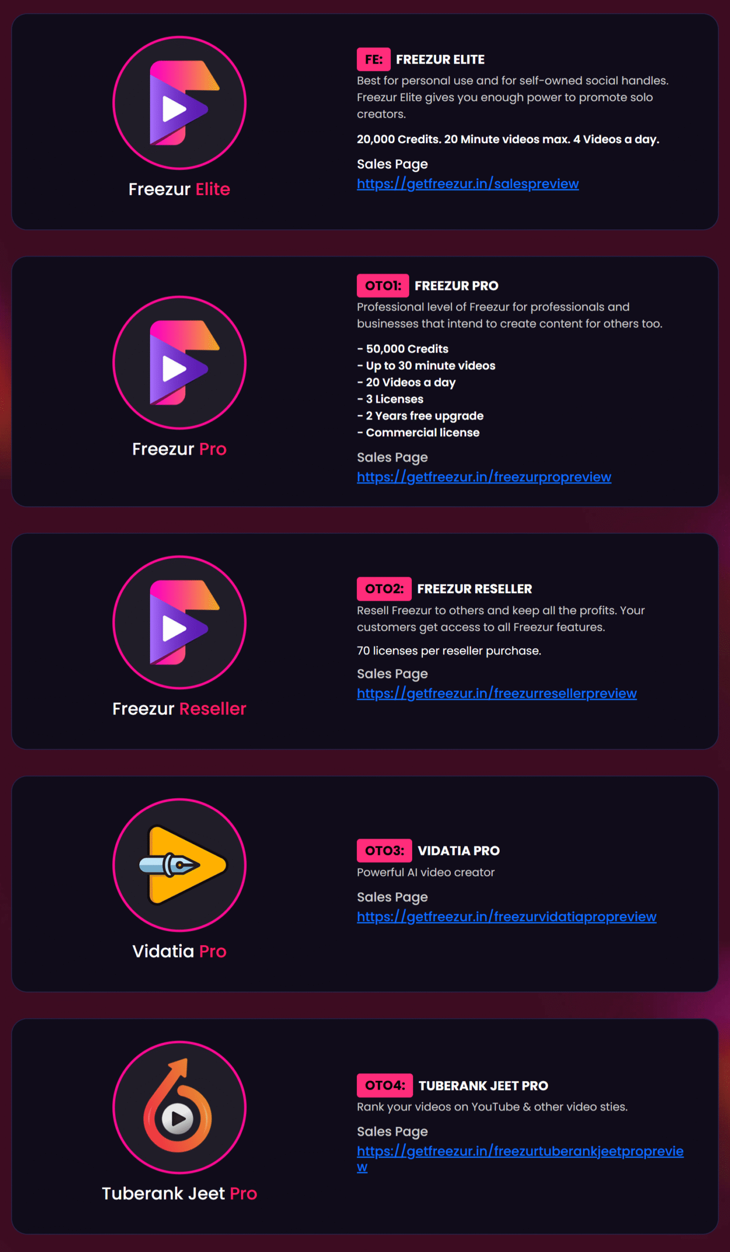 Freezur - Upgrades Details-min