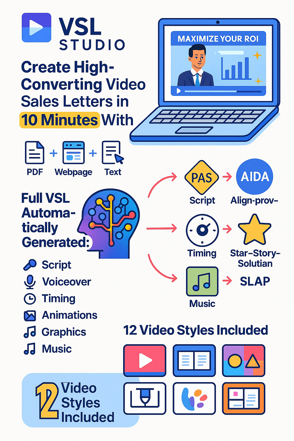 VSL Studio - Infographic