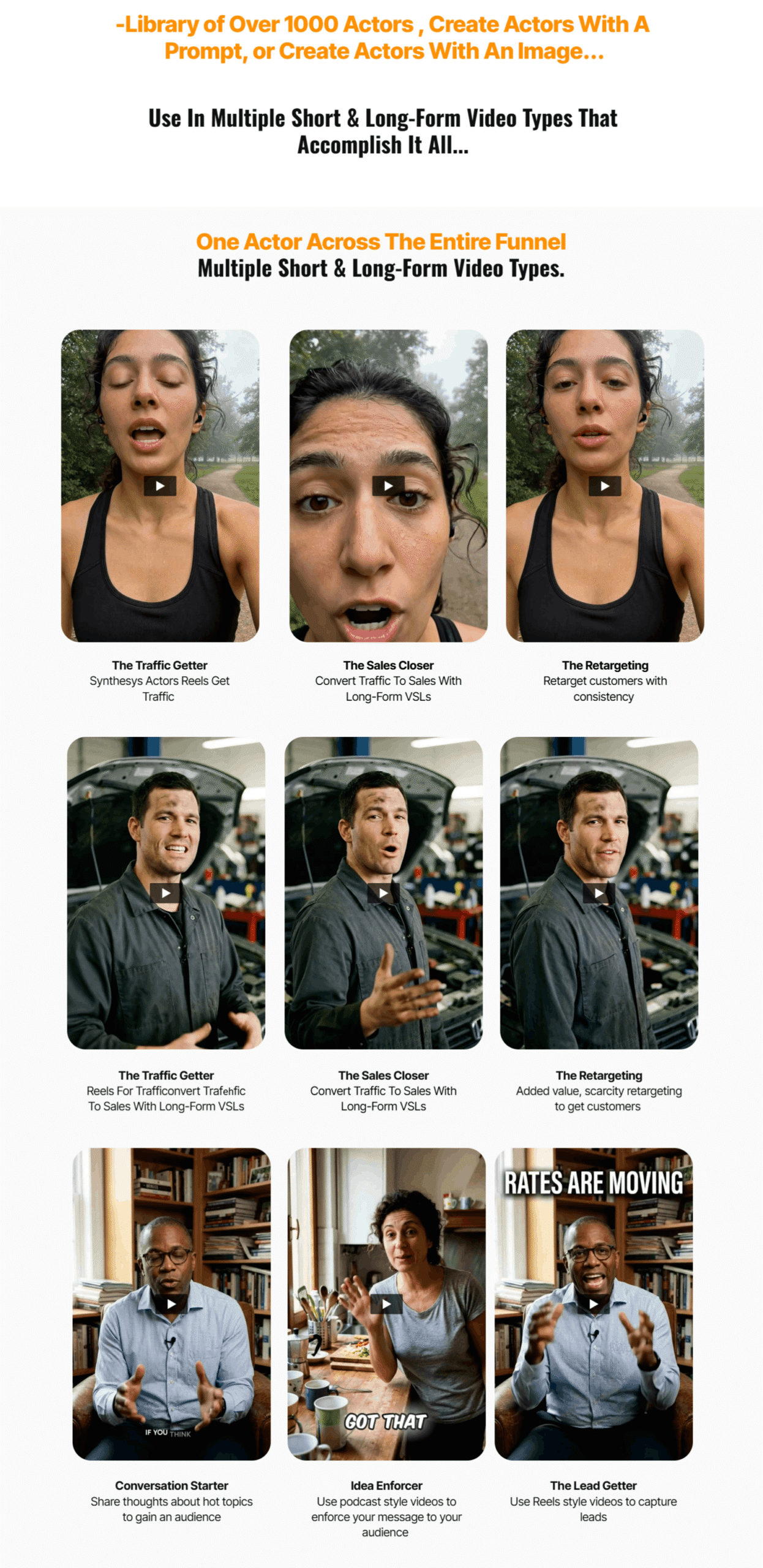 Synthesys AI Actors – AI Video Features Synthesys AI Actors - AI Video Features