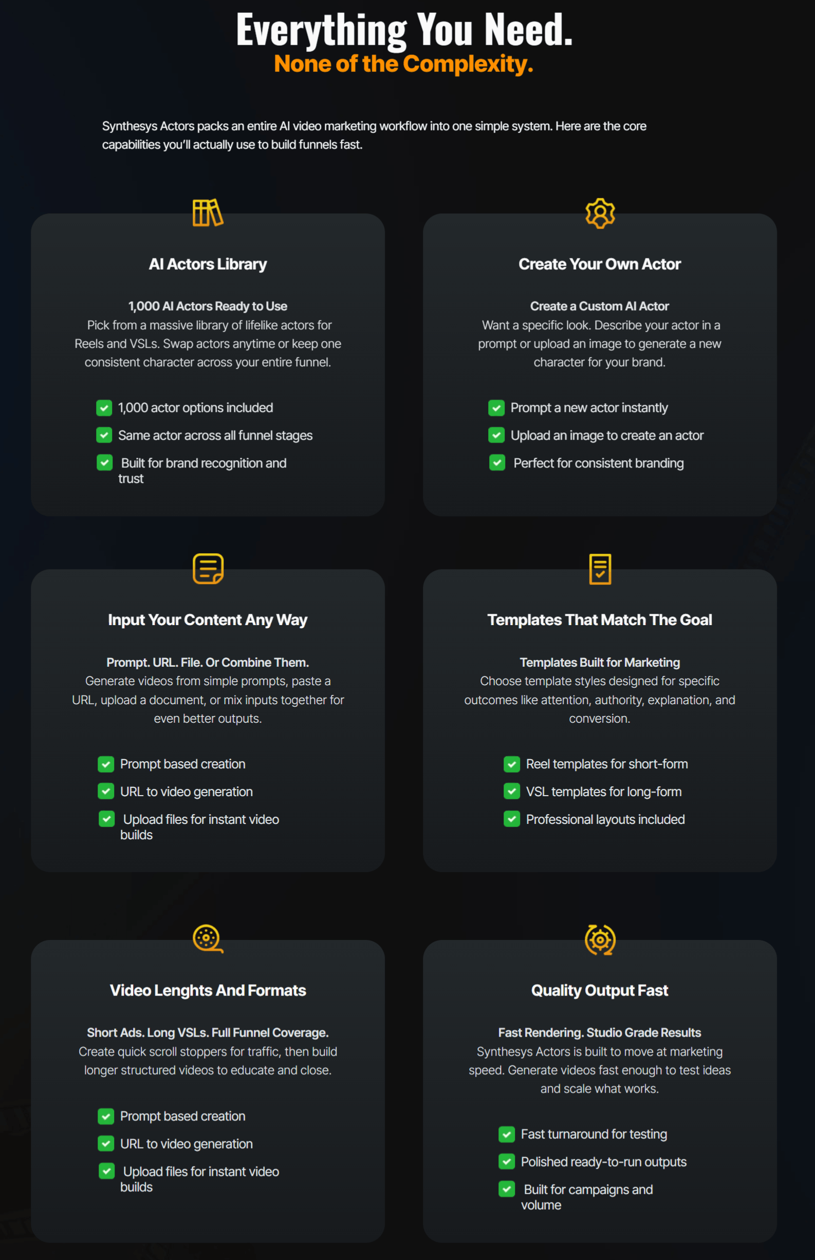 Synthesys AI Actors – Key Features And Examples Synthesys AI Actors - Key Features And Examples
