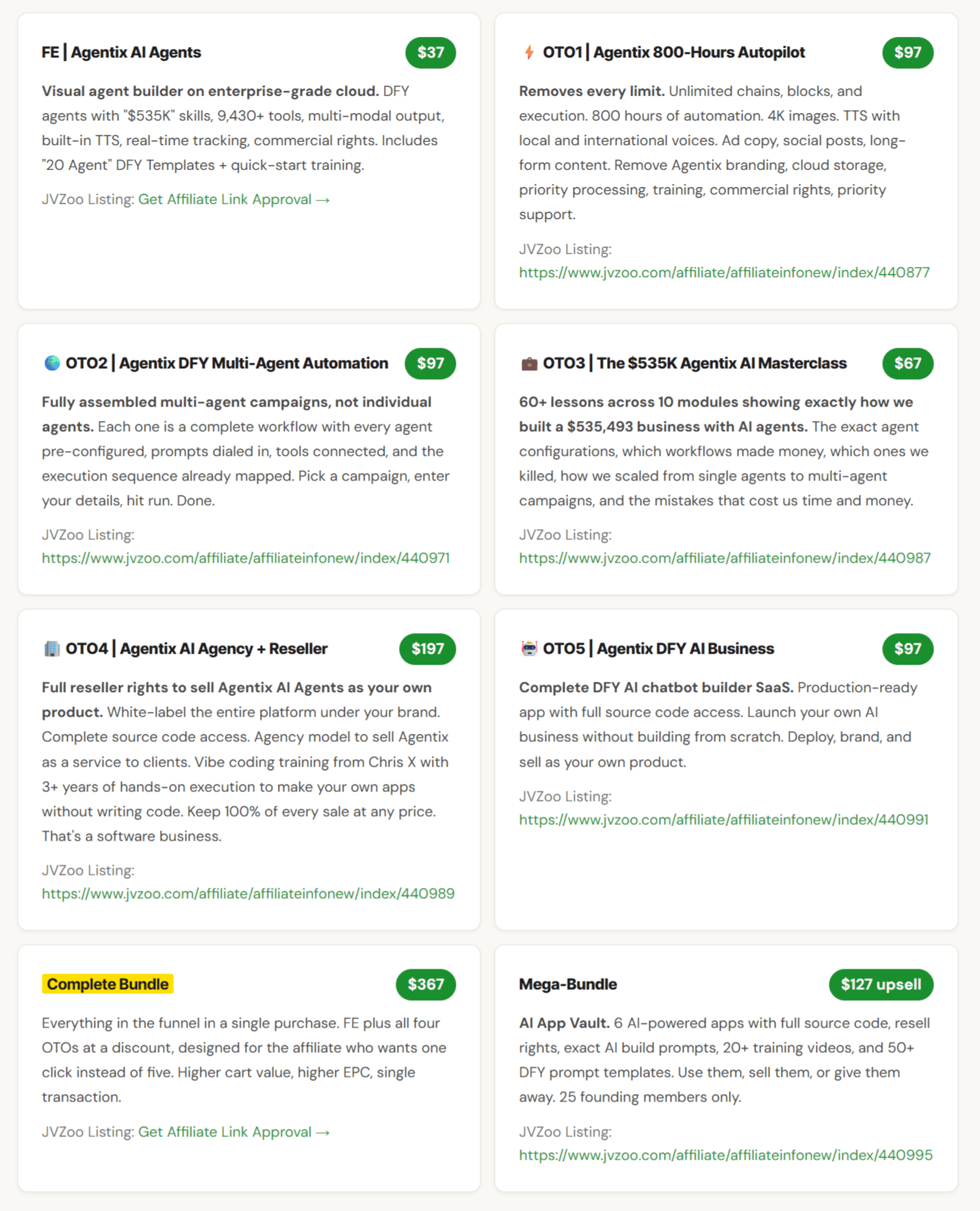 Agentix AI Agents - Pricing