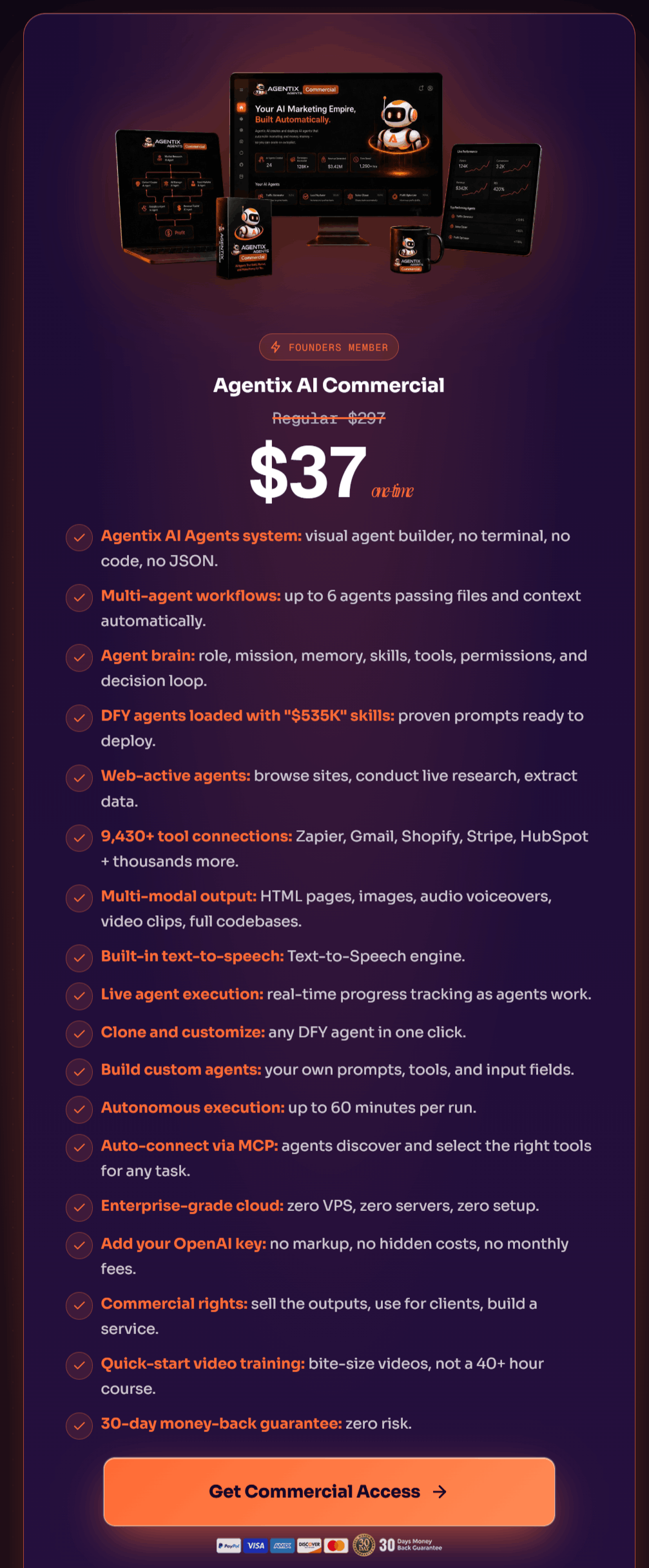 Agentix AI Agents - What You Get