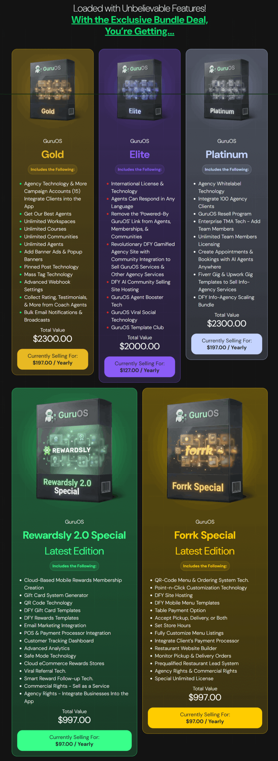 GuruOS - Bundle