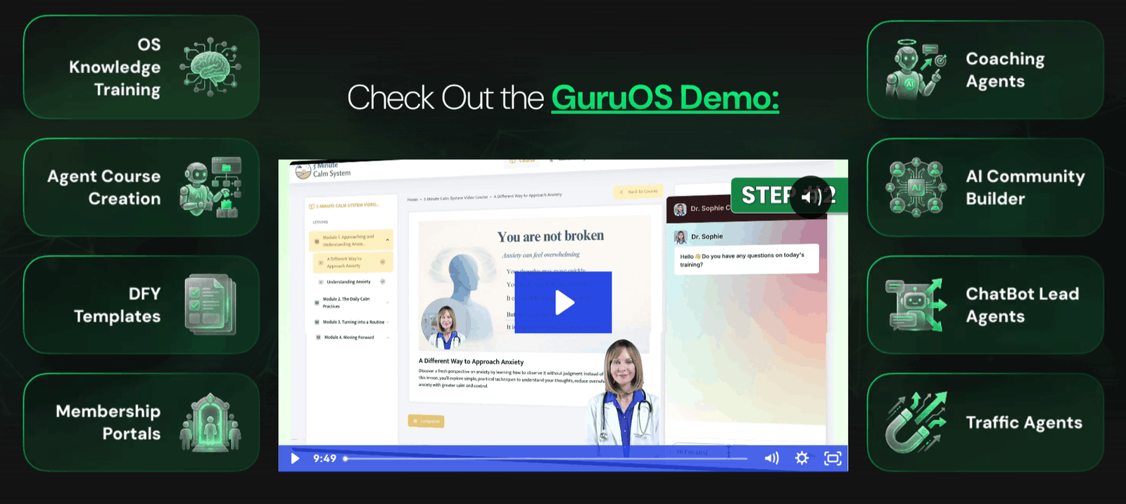 GuruOS Special - 8 In 1 Course And Community Builder
