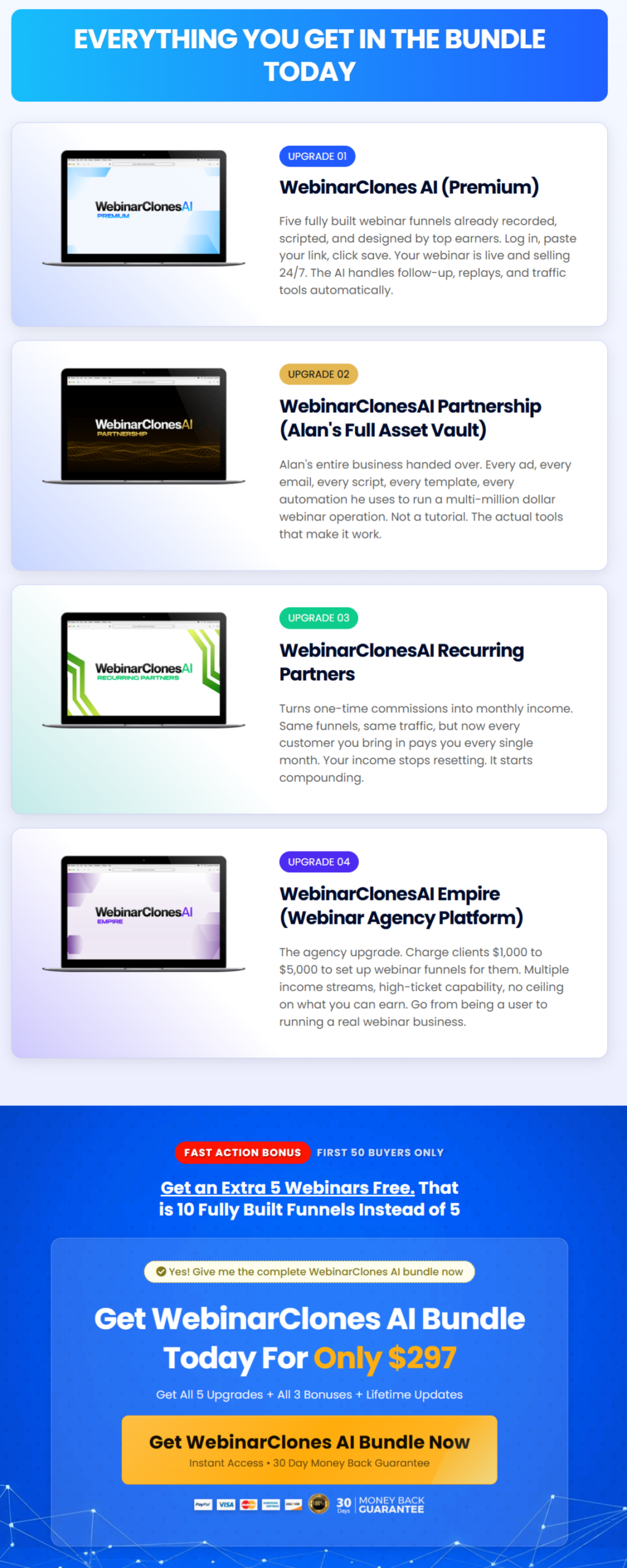 WebinarClones AI - BUNDLE