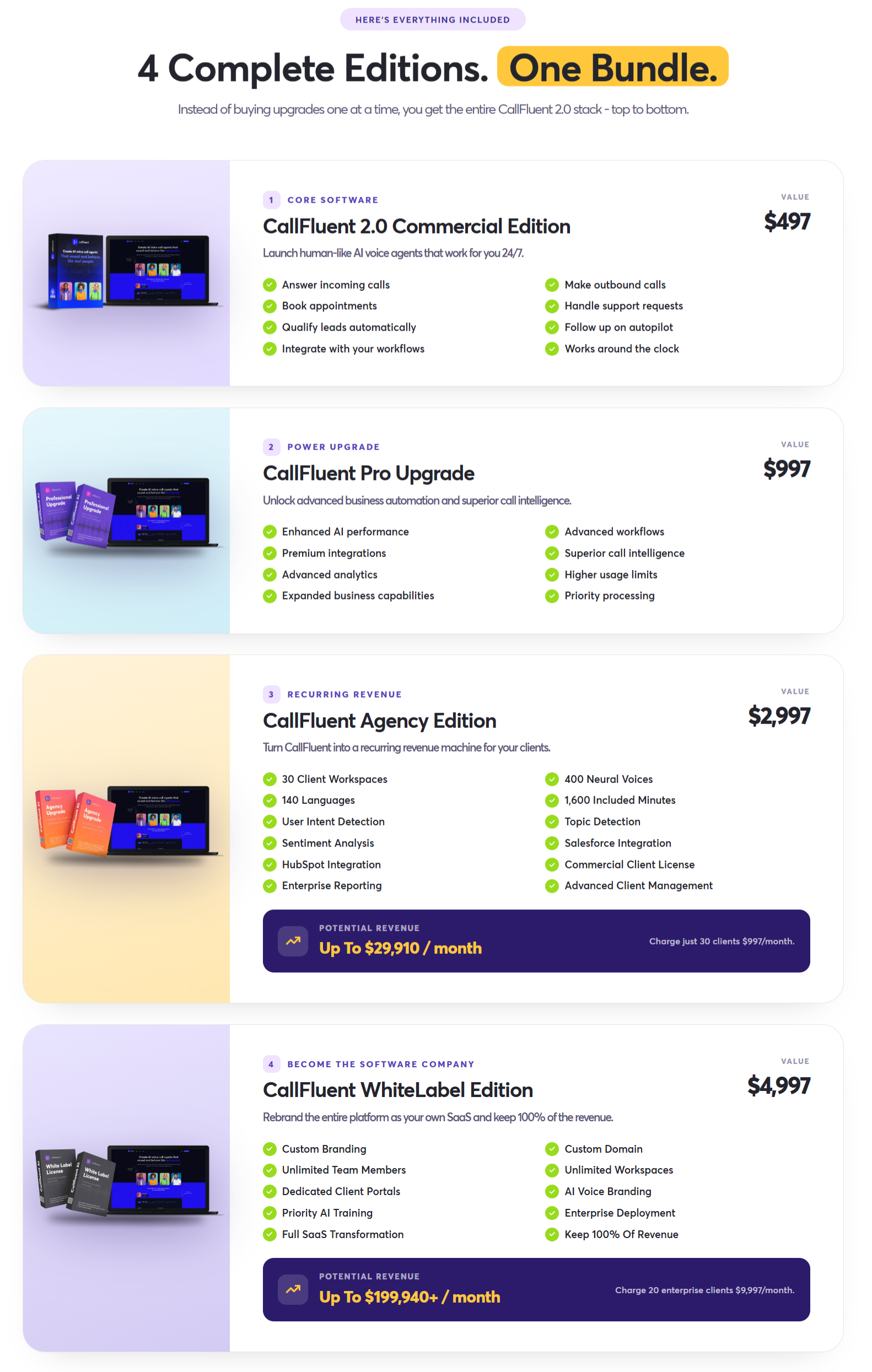 CallFluent AI - Bundle
