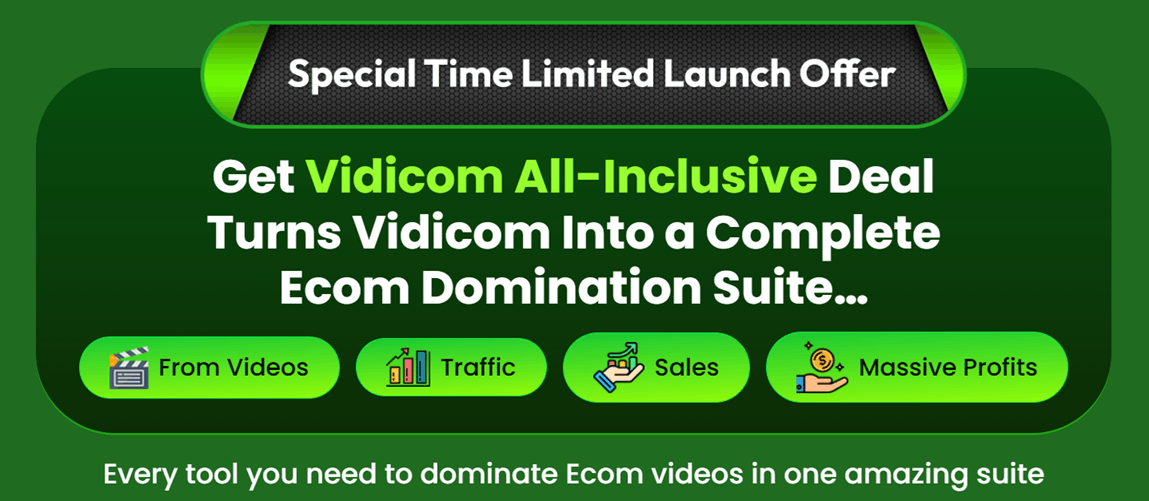 Vidicom β All-Inclusive Deal 1 Vidicom - All-Inclusive Deal 1