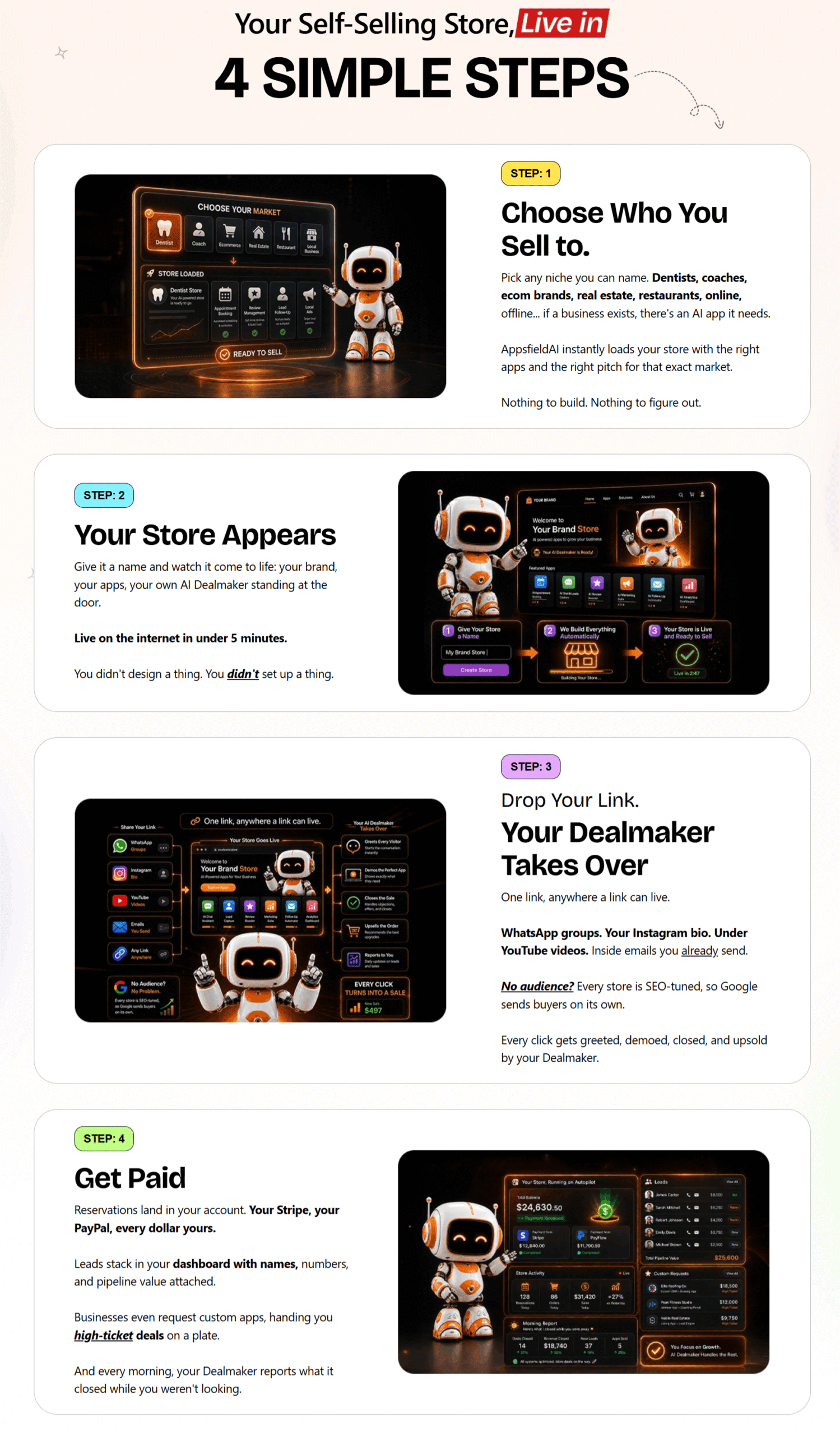 Appsfield AI - How It Works