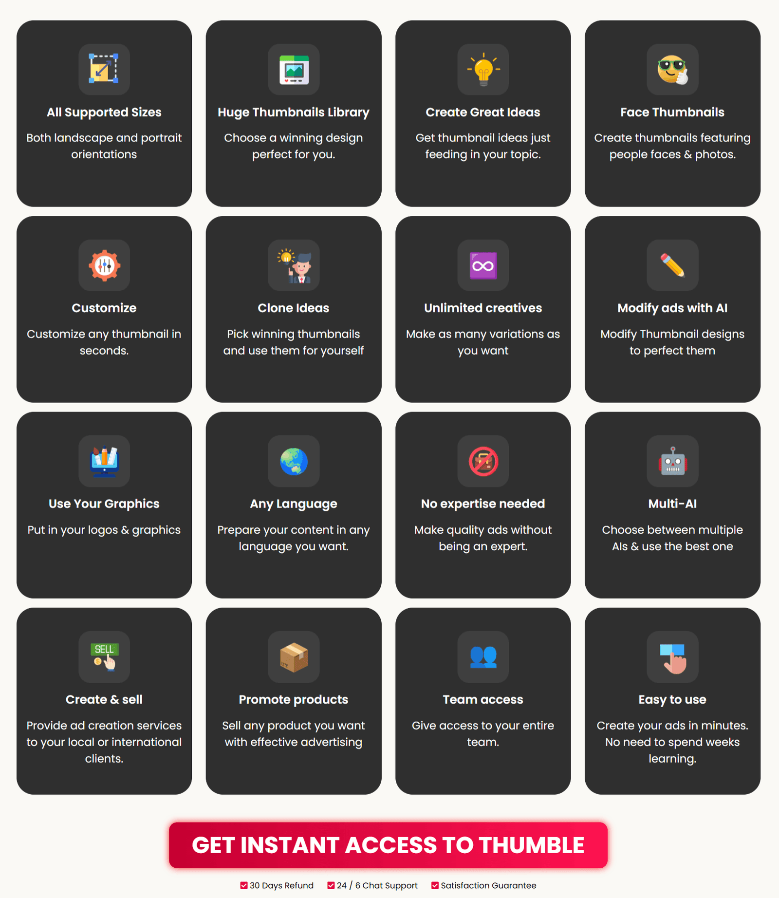 Thumble AI - Features + Updates