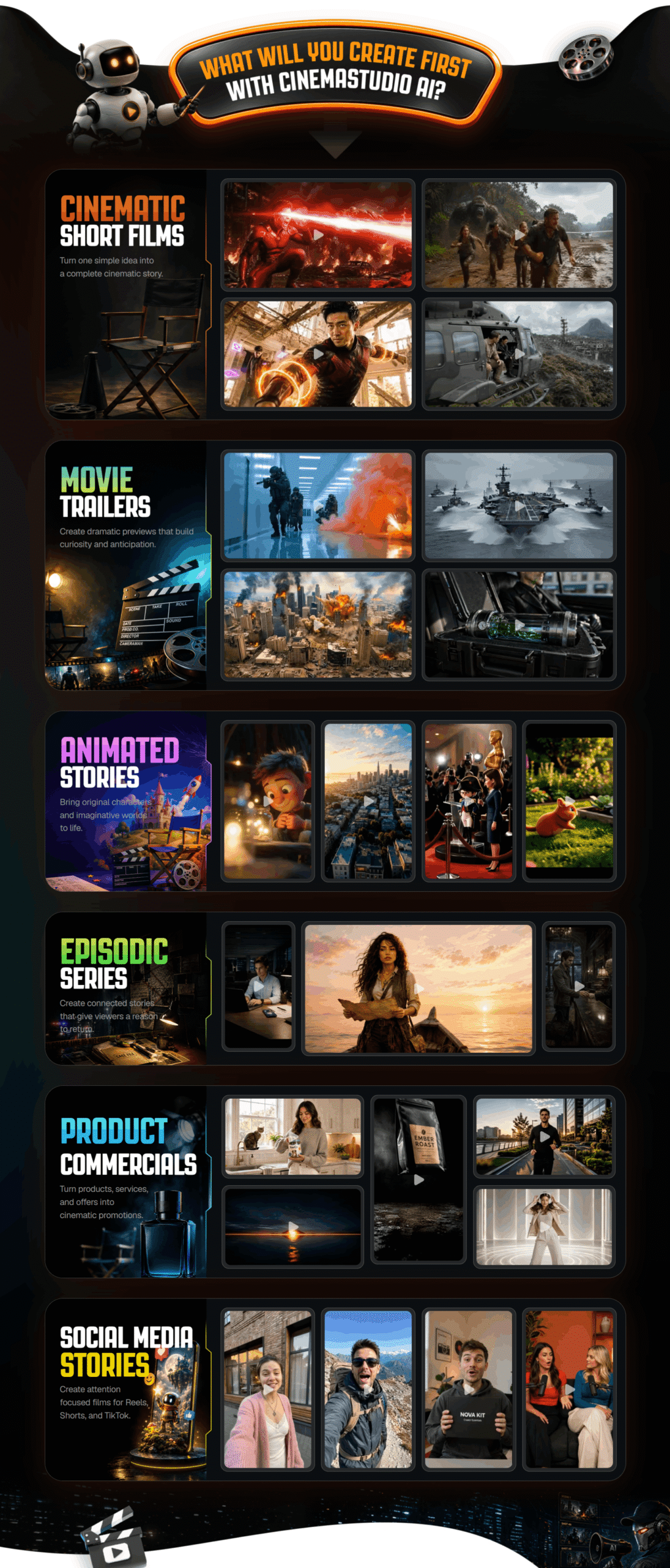 CinemaStudioAI – What You Can Create With CinemaStudio AI CinemaStudioAI - What You Can Create With CinemaStudio AI